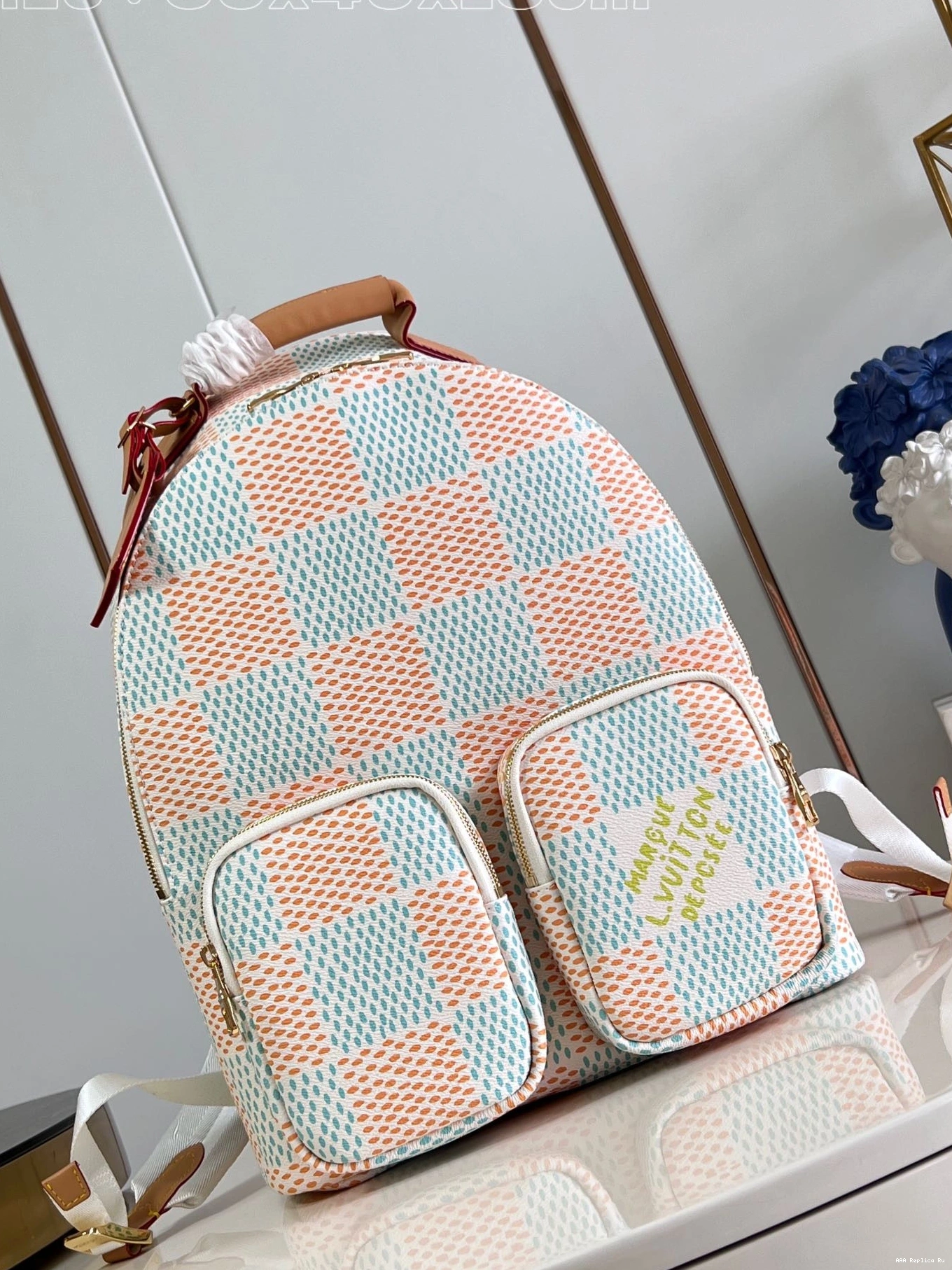 AAA Replica Ru VUITTON BACKPACK LOUIS MULTIPOCKET-30*40*15.5CM 0803
